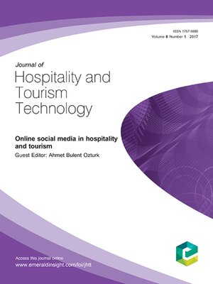 cover image of Journal of Hospitality and Tourism Technology, Volume 8, Number 1
